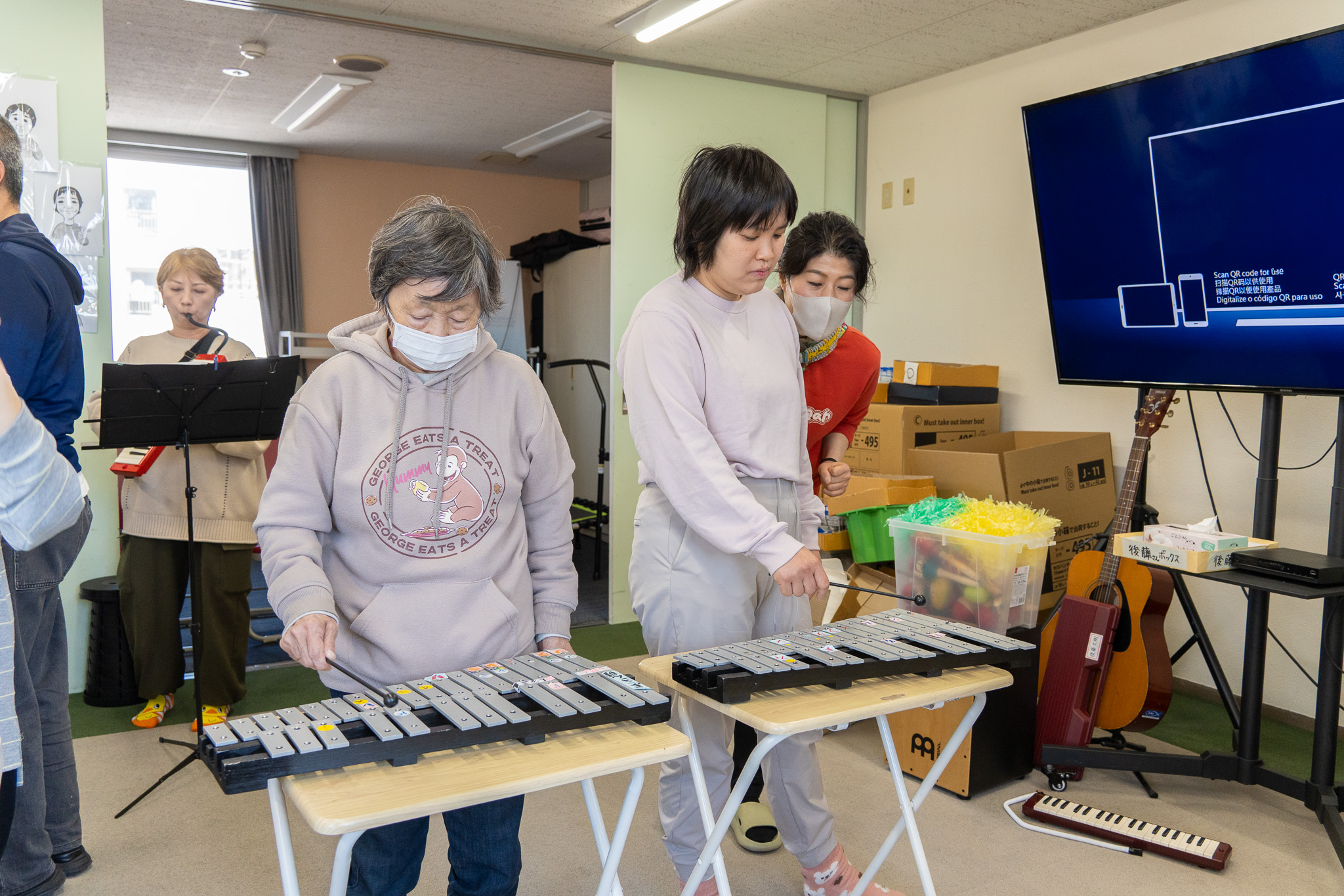 音楽活動の様子